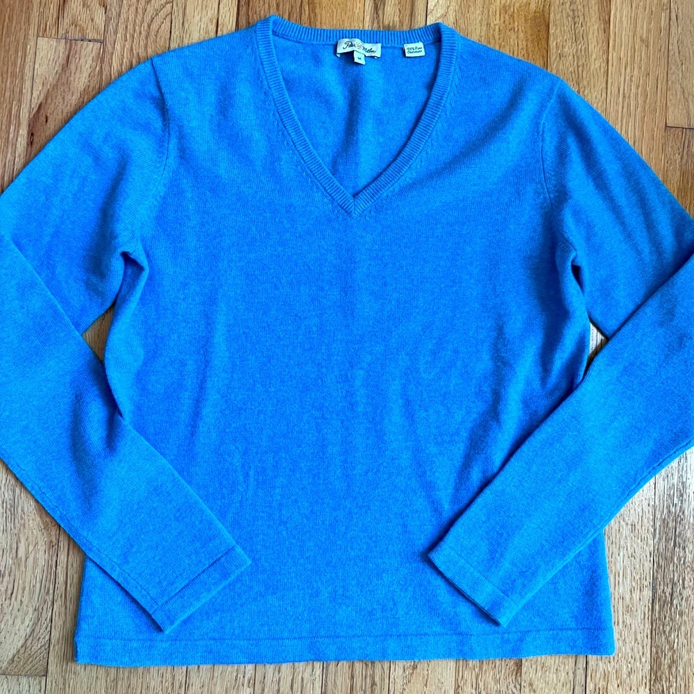 Peter Millar 100% Cashmere Sweater Size Petite Medium